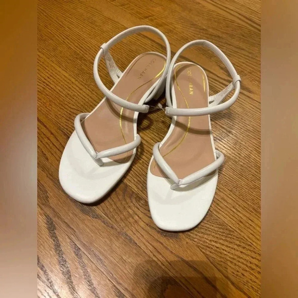 Cole Haan Calli Thong Block-Heel Dress  Sandals NWT - Picture 2 of 5